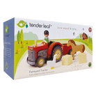 Bauernhof Traktor mit Pferd und Zubehör in der Produktverpackung