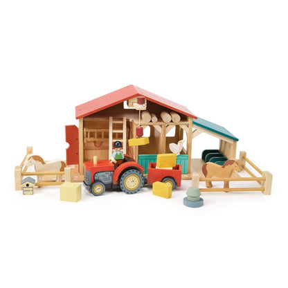 Geschenkset Bauernhof mit Traktor & Tieren ab 3 Jahren