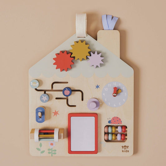 Nachhaltiges Kinder FSC Holz Aktivitätsbrett, ab 12 Monaten