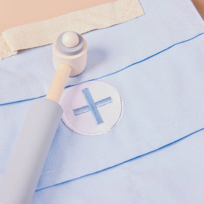 Nachhaltiges Kinder FSC Holz Doktor Rollenspielset , ab 2 Jahren