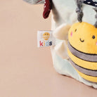 Sensorik-Würfel für Babys mit weichen Spielelementen und verschiedenen Texturen